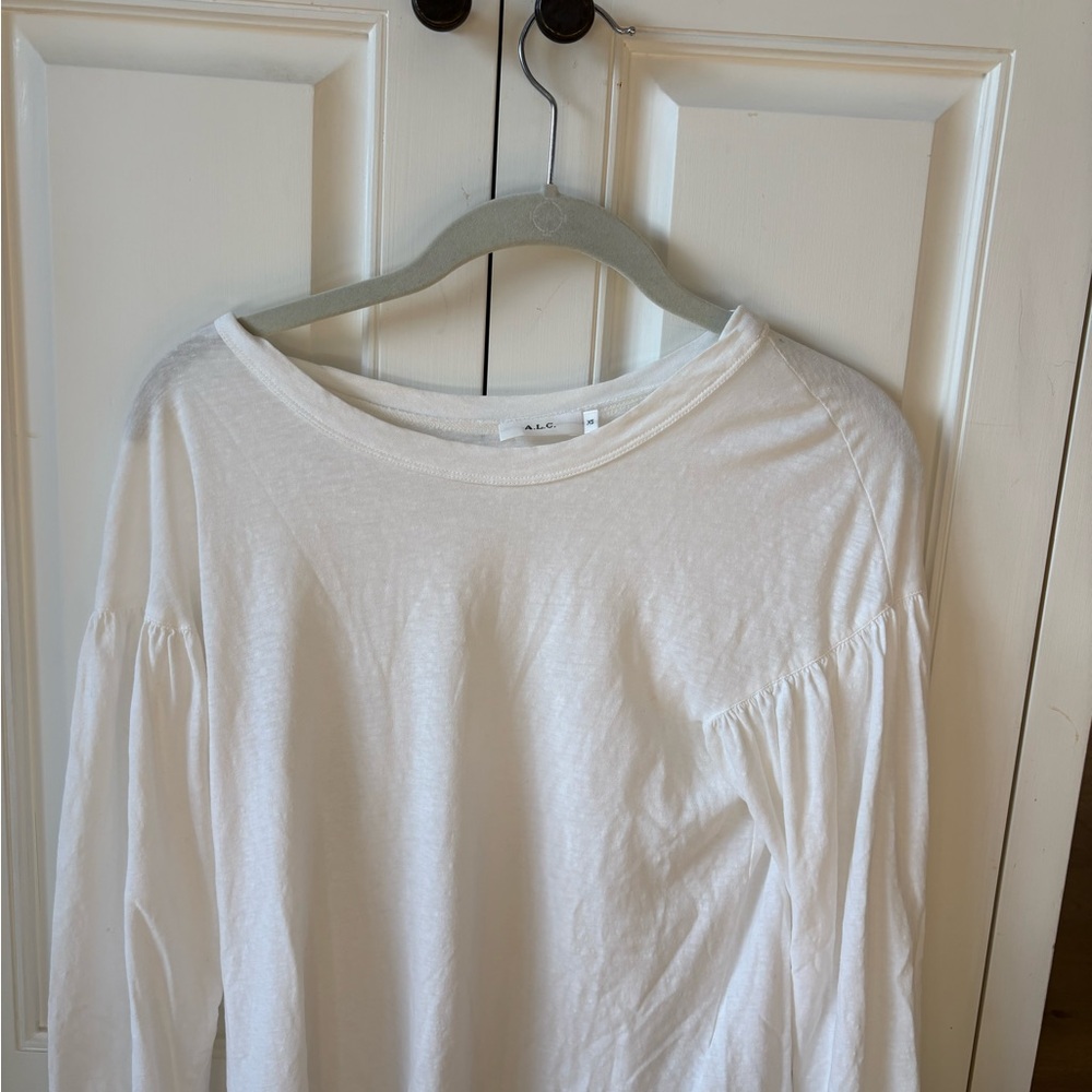 A.L.C. Classic White Tee